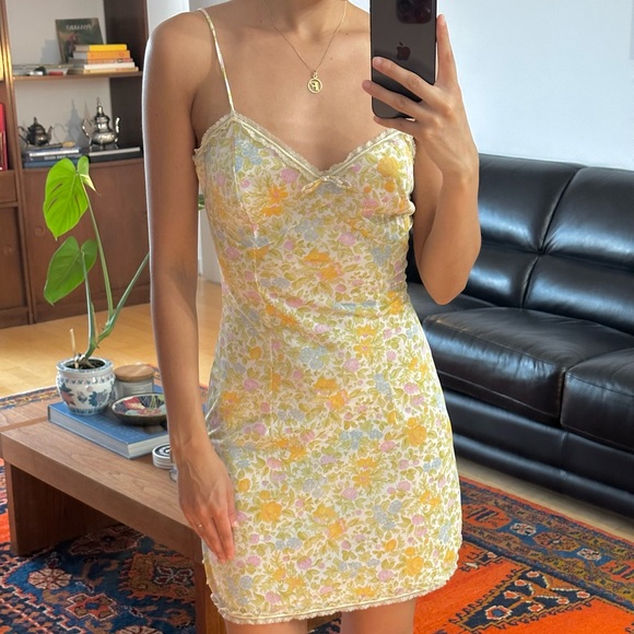 Vintage Dresses & Skirts - 90s Summer Slip Dress